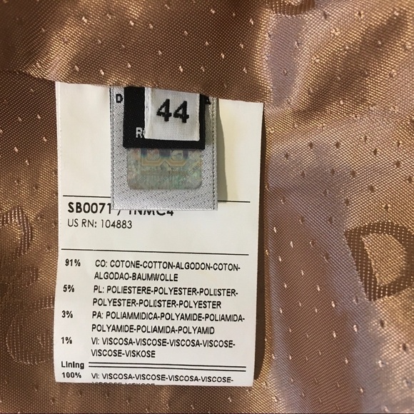 D&G Dolce and Gabbana gold leaf jacket - Picture 13 of 13